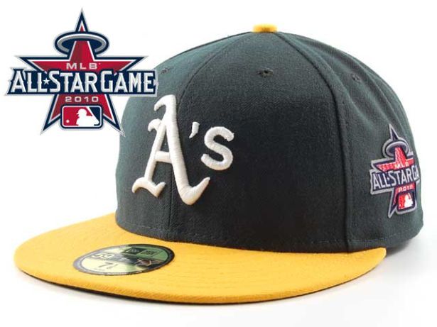 Okaland Athletics 2010 MLB All Star Fitted Hat Sf17